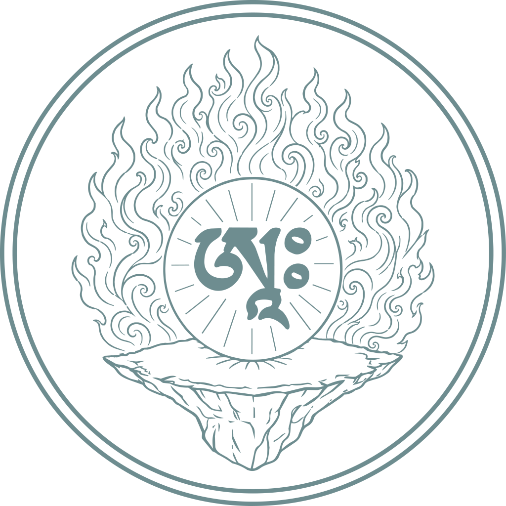 White Jewel Mountain teal logo mark