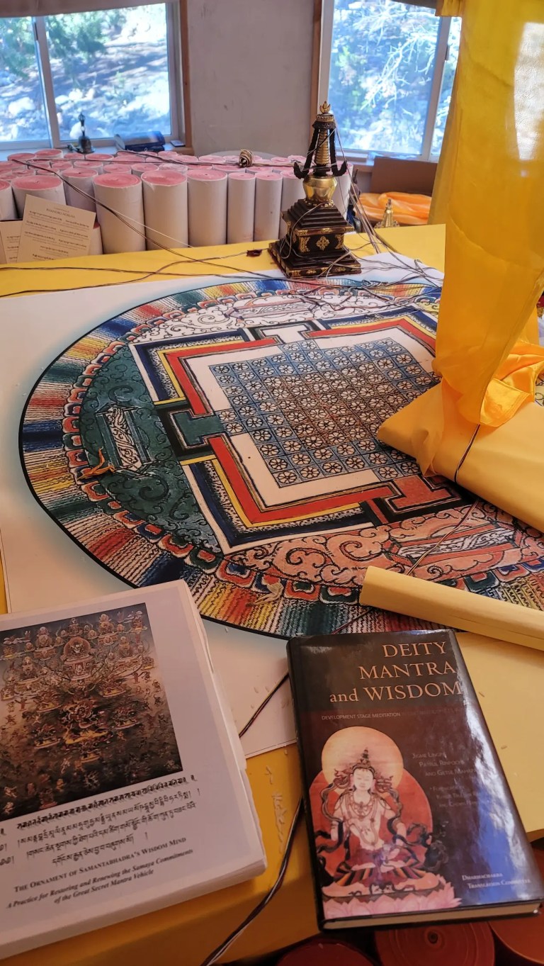 Stupa Prep Mandala