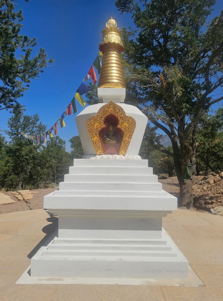 Constructed Stupa in Crestone, CO